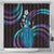 Hawaii King Kamehameha Shower Curtain Fantastic Plumeria Amethyst Gradient