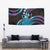 Hawaii King Kamehameha Tapestry Fantastic Plumeria Amethyst Gradient