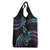 Hawaii Shaka Sign Grocery Bag Fantastic Frangipani Amethyst Gradient