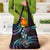 Hawaii Shaka Sign Grocery Bag Fantastic Frangipani Amethyst Gradient