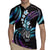 Hawaii Shaka Sign Rugby Jersey Fantastic Frangipani Amethyst Gradient