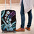 Hawaiian Ukulele Luggage Cover Amethyst Gradient Fantastic Plumeria