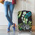 Hawaii Shaka Sign Luggage Cover Fantastic Frangipani Chartreuse Cyan