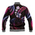 Hawaii Map Kanaka Maoli Baseball Jacket Fantastic Frangipani Sweet Dream
