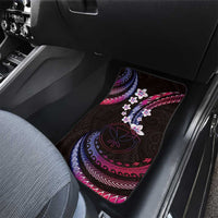 Hawaii Map Kanaka Maoli Car Mats Fantastic Frangipani Sweet Dream