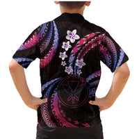 Hawaii Map Kanaka Maoli Family Matching Mermaid Dress and Hawaiian Shirt Fantastic Frangipani Sweet Dream LT01 - Polynesian Pride