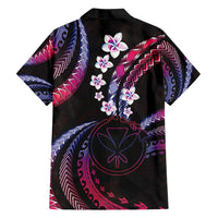 Hawaii Map Kanaka Maoli Family Matching Off Shoulder Maxi Dress and Hawaiian Shirt Fantastic Frangipani Sweet Dream LT01 - Polynesian Pride