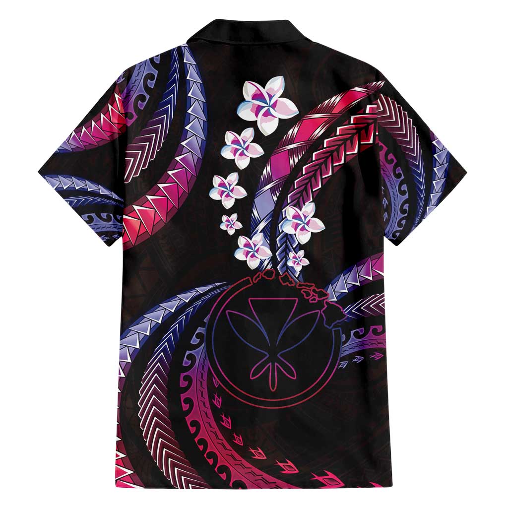 Hawaii Map Kanaka Maoli Family Matching Short Sleeve Bodycon Dress and Hawaiian Shirt Fantastic Frangipani Sweet Dream LT01 - Polynesian Pride