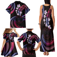 Hawaii Map Kanaka Maoli Family Matching Tank Maxi Dress and Hawaiian Shirt Fantastic Frangipani Sweet Dream LT01 - Polynesian Pride
