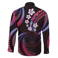 Hawaii Map Kanaka Maoli Family Matching Tank Maxi Dress and Hawaiian Shirt Fantastic Frangipani Sweet Dream LT01 - Polynesian Pride