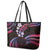 Hawaii Map Kanaka Maoli Leather Tote Bag Fantastic Frangipani Sweet Dream