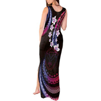 Hawaii Map Kanaka Maoli Tank Maxi Dress Fantastic Frangipani Sweet Dream