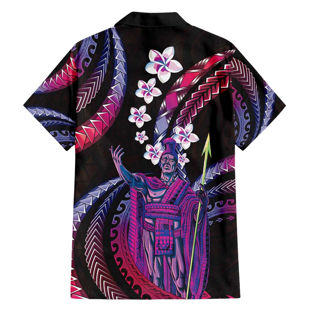 Hawaii King Kamehameha Family Matching Puletasi and Hawaiian Shirt Fantastic Plumeria Sweet Vibes LT01 - Polynesian Pride