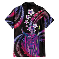 Hawaii King Kamehameha Family Matching Summer Maxi Dress and Hawaiian Shirt Fantastic Plumeria Sweet Vibes LT01 - Polynesian Pride