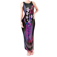 Hawaii King Kamehameha Tank Maxi Dress Fantastic Plumeria Sweet Vibes