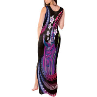 Hawaii King Kamehameha Tank Maxi Dress Fantastic Plumeria Sweet Vibes