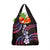 Hawaii Plumeria Grocery Bag Sweet Gradient Polynesian Pattern