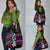 Hawaii Plumeria Grocery Bag Sweet Gradient Polynesian Pattern