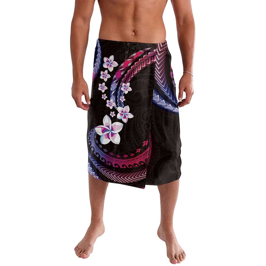Hawaii Plumeria Lavalava Sweet Gradient Polynesian Pattern