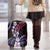 Hawaii Plumeria Luggage Cover Sweet Gradient Polynesian Pattern