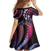 Hawaii Shaka Sign Family Matching Summer Maxi Dress and Hawaiian Shirt Fantastic Frangipani Sweet Vibes LT01 - Polynesian Pride