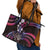 Hawaii Shaka Sign Leather Tote Bag Fantastic Frangipani Sweet Vibes