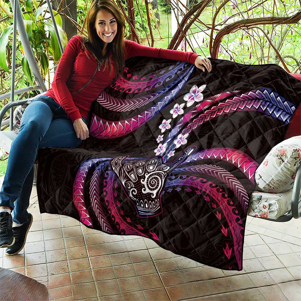 Hawaii Shaka Sign Quilt Fantastic Frangipani Sweet Vibes