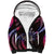 Hawaii Shaka Sign Sherpa Hoodie Fantastic Frangipani Sweet Vibes