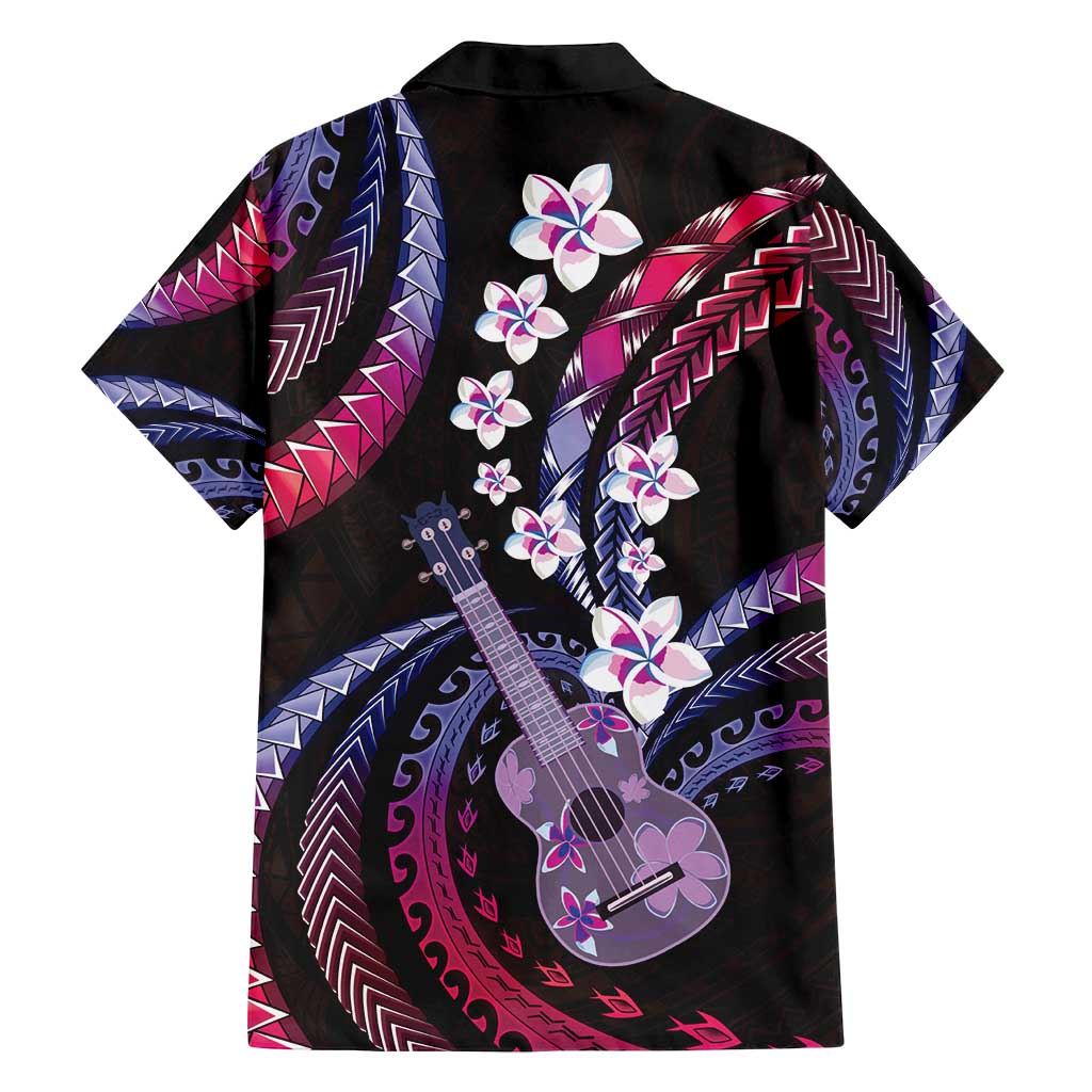 Hawaiian Ukulele Family Matching Summer Maxi Dress and Hawaiian Shirt Sweet Dream Fantastic Plumeria LT01 - Polynesian Pride