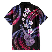 Hawaiian Ukulele Family Matching Summer Maxi Dress and Hawaiian Shirt Sweet Dream Fantastic Plumeria LT01 - Polynesian Pride