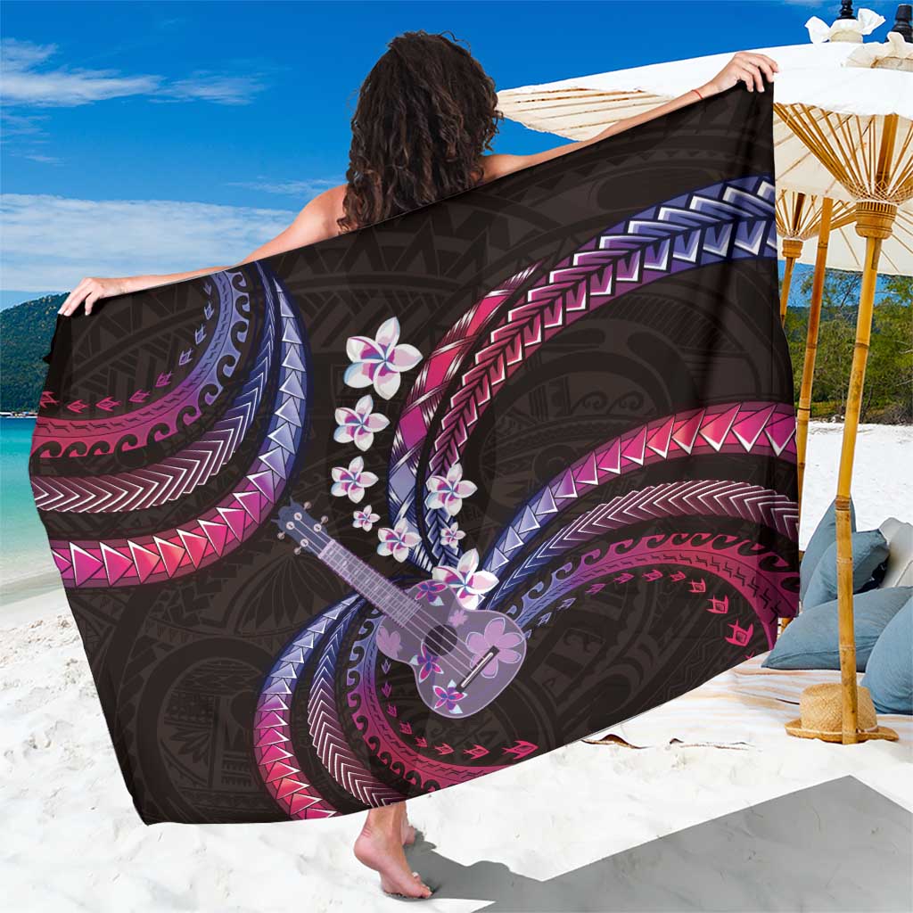 Hawaiian Ukulele Sarong Sweet Dream Fantastic Plumeria