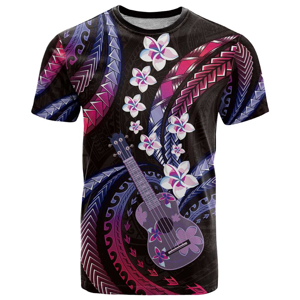 Hawaiian Ukulele T Shirt Sweet Dream Fantastic Plumeria
