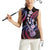 Hawaiian Ukulele Women Sleeveless Polo Shirt Sweet Dream Fantastic Plumeria
