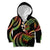 Hawaii Turtles Plumeria Kid Hoodie Reggae Polynesian Pattern