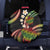 Hawaii Turtles Plumeria Spare Tire Cover Reggae Polynesian Pattern