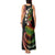 Hawaii Turtles Plumeria Tank Maxi Dress Reggae Polynesian Pattern