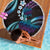 Hawaii Turtles Plumeria Beach Blanket Amethyst Gradient Polynesian Pattern