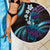 Hawaii Turtles Plumeria Beach Blanket Amethyst Gradient Polynesian Pattern