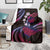 Hawaii Turtles Plumeria Blanket Sweet Gradient Polynesian Pattern