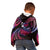 Hawaii Turtles Plumeria Kid Hoodie Sweet Gradient Polynesian Pattern