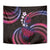 Hawaii Turtles Plumeria Tapestry Sweet Gradient Polynesian Pattern