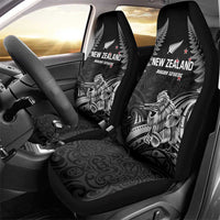 New Zealand 2024 Rugby Car Seat Cover Silver Fern Aotearoa Kiwi LT01 - Polynesian Pride