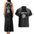 Custom New Zealand 2024 Rugby Couples Matching Tank Maxi Dress and Hawaiian Shirt Silver Fern Aotearoa Kiwi