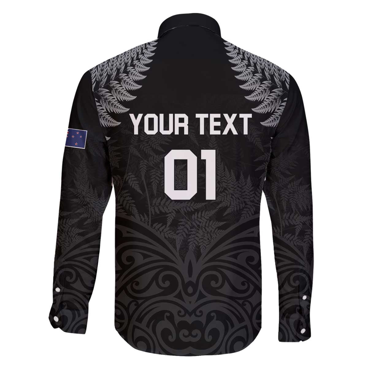 Custom New Zealand 2024 Rugby Family Matching Off Shoulder Short Dress and Hawaiian Shirt Silver Fern Aotearoa Kiwi LT01 - Polynesian Pride