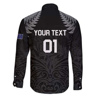 Custom New Zealand 2024 Rugby Family Matching Tank Maxi Dress and Hawaiian Shirt Silver Fern Aotearoa Kiwi LT01 - Polynesian Pride