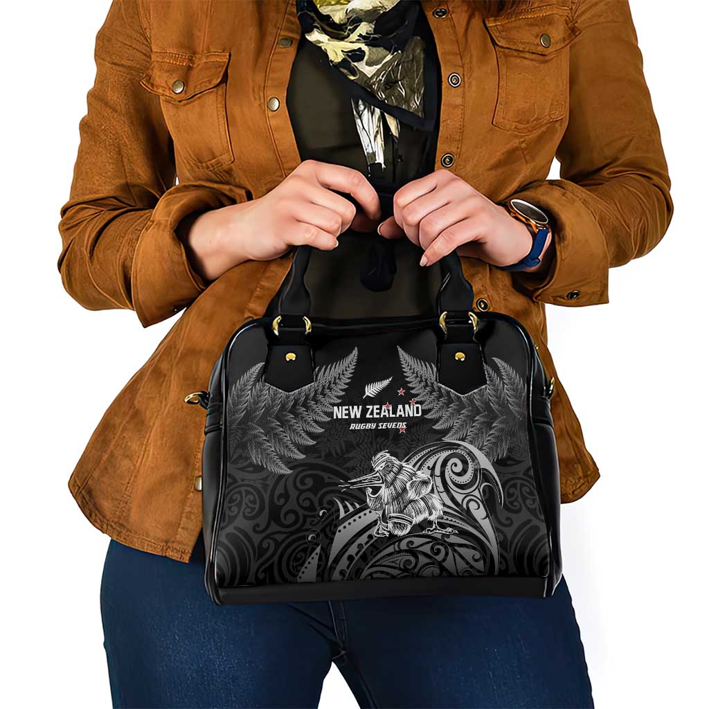 New Zealand 2024 Rugby Shoulder Handbag Silver Fern Aotearoa Kiwi