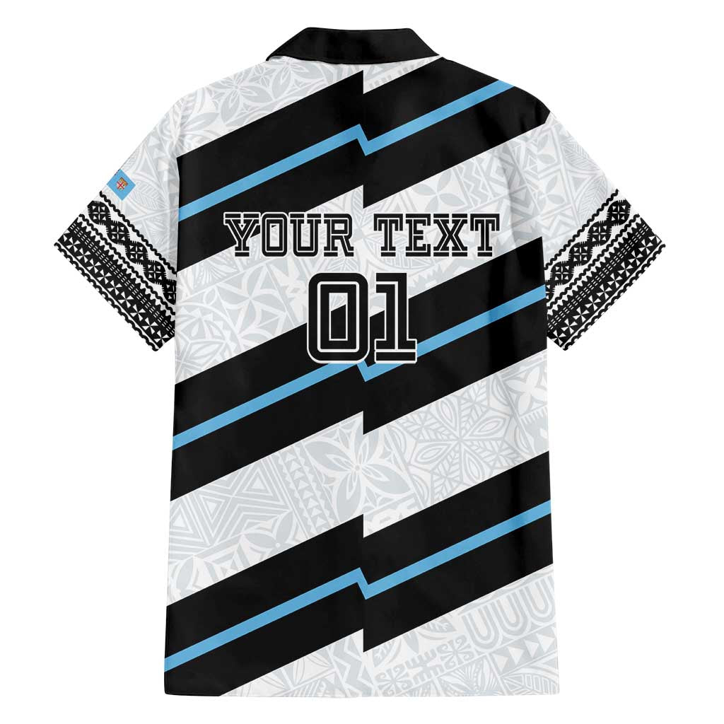 Custom Fiji 2024 Rugby Family Matching Summer Maxi Dress and Hawaiian Shirt Fijian Tapa Pattern LT01 - Polynesian Pride