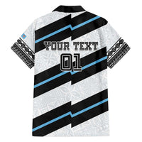 Custom Fiji 2024 Rugby Family Matching Summer Maxi Dress and Hawaiian Shirt Fijian Tapa Pattern LT01 - Polynesian Pride