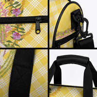 Hawaii Palaka Pikake Lokelani Plumeria Duffle Bag Melemele Coquette Bow LT01 - Polynesian Pride