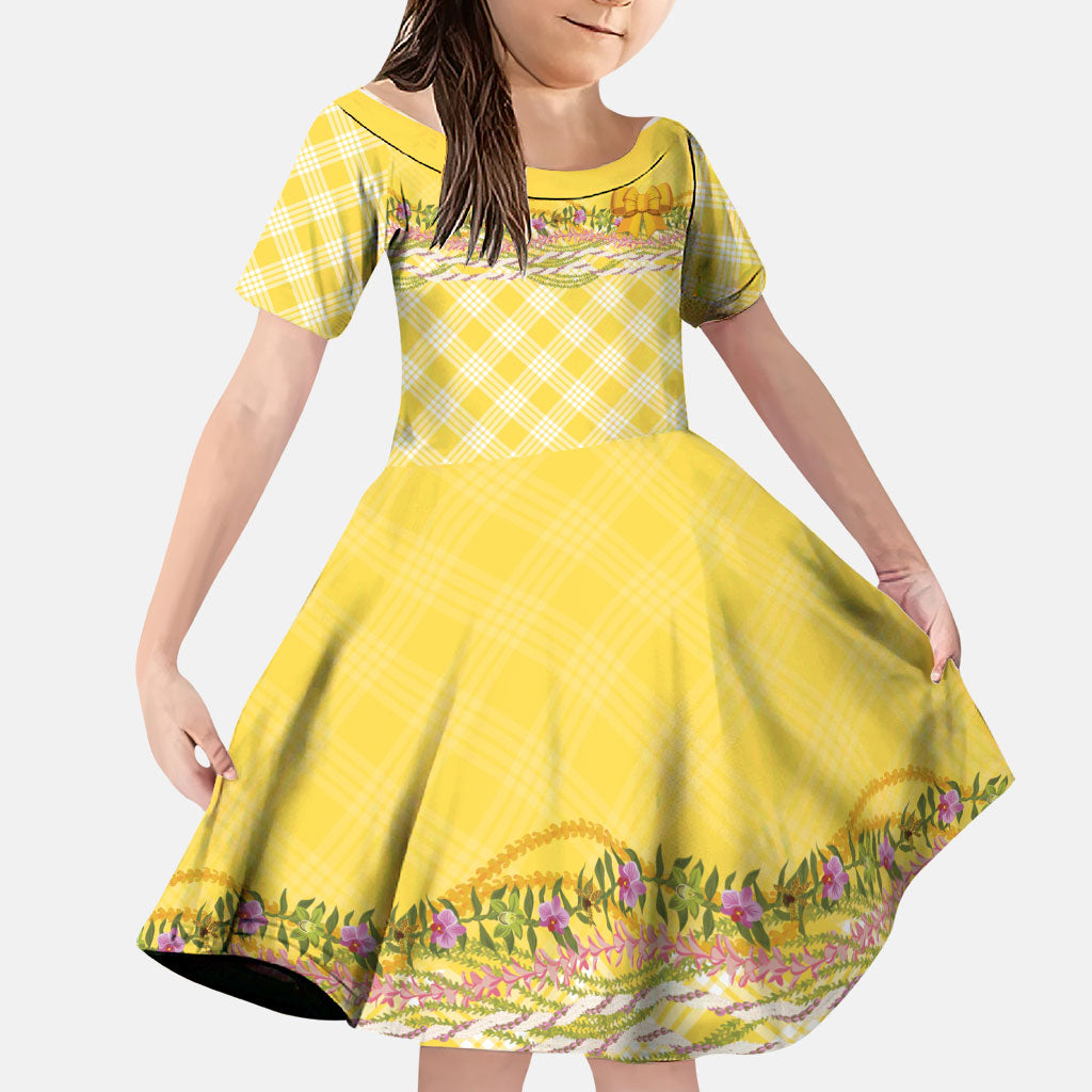 Hawaii Palaka Pikake Lokelani Plumeria Family Matching Summer Maxi Dress and Hawaiian Shirt Melemele Coquette Bow